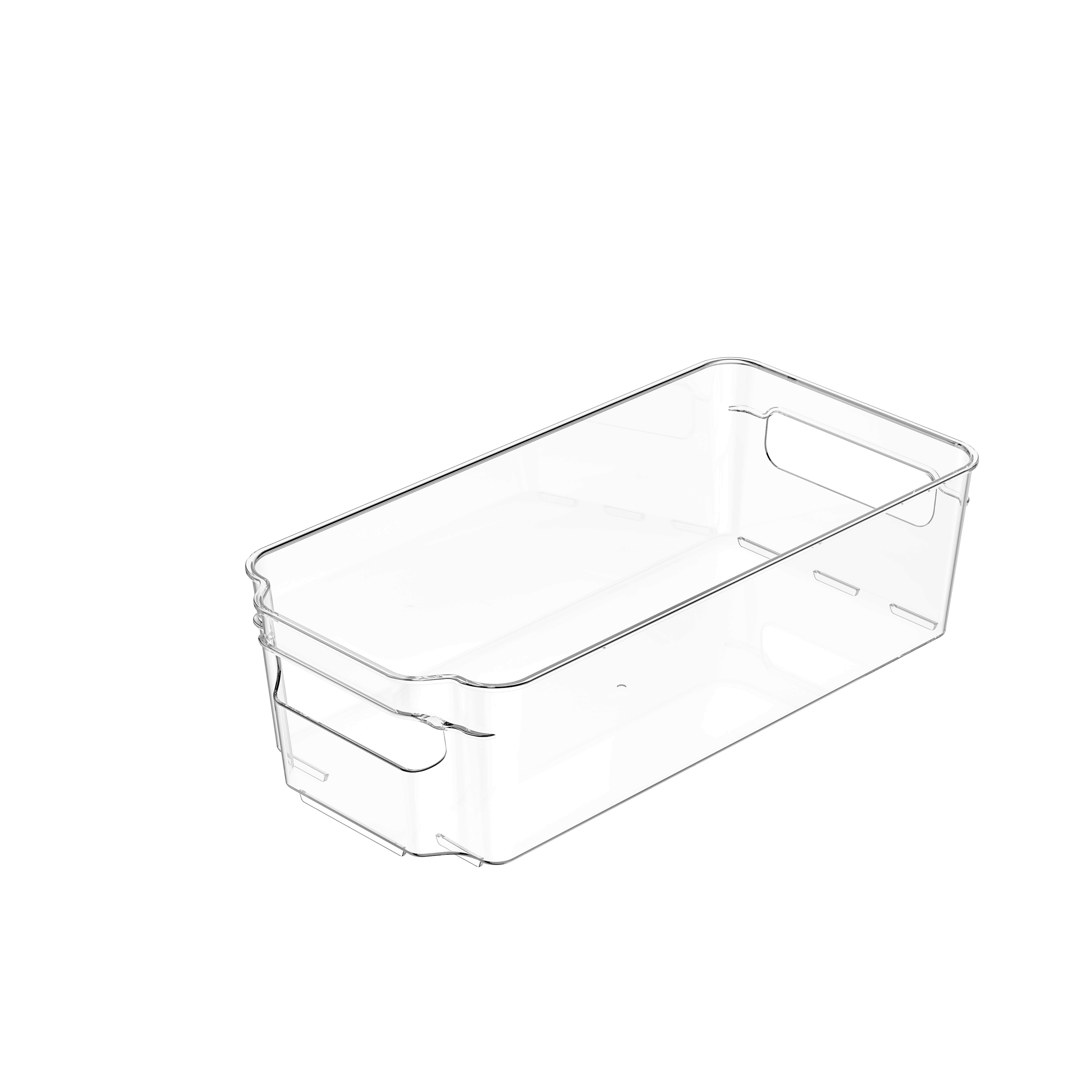 Tempat sampah kulkas sedang di pegangan