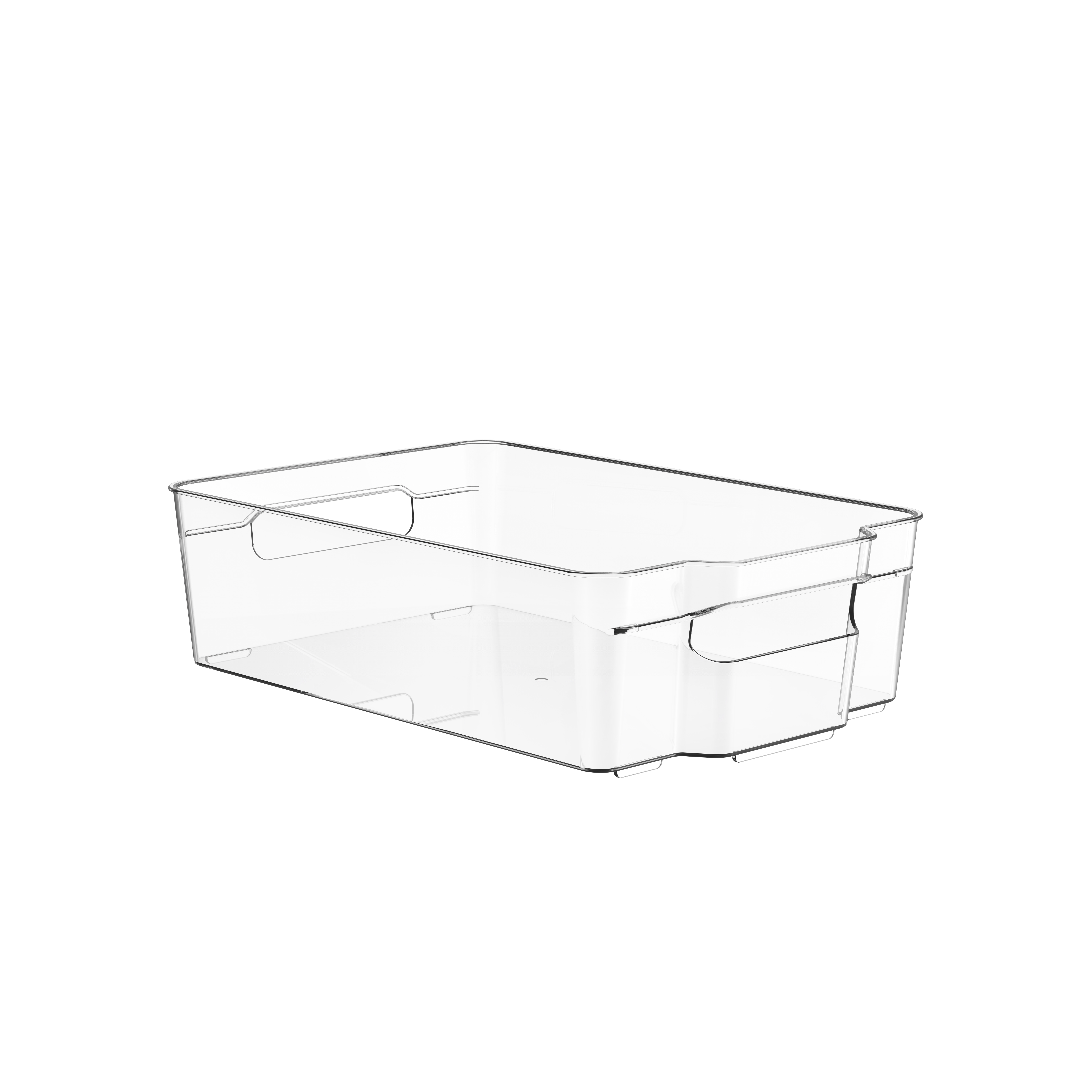 Tempat sampah kulkas besar dengan pegangan